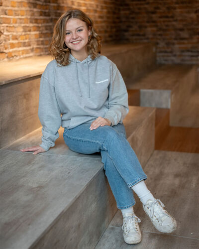 #teampenny Hoodie grau Miniaturansicht