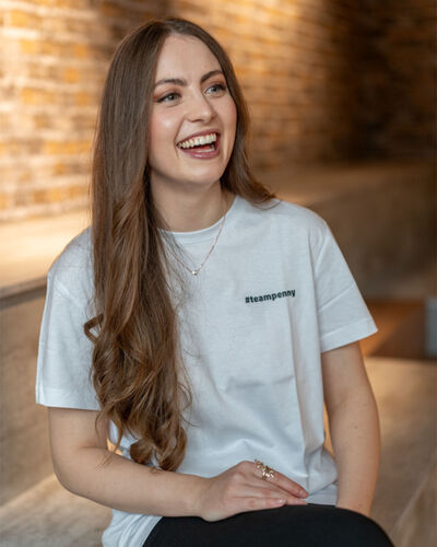 #teampenny T-Shirt weiß Miniaturansicht