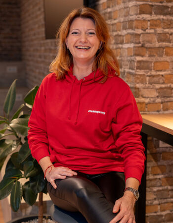 #teampenny Hoodie rot Miniaturansicht