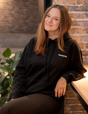 #teampenny Hoodie schwarz Miniaturansicht