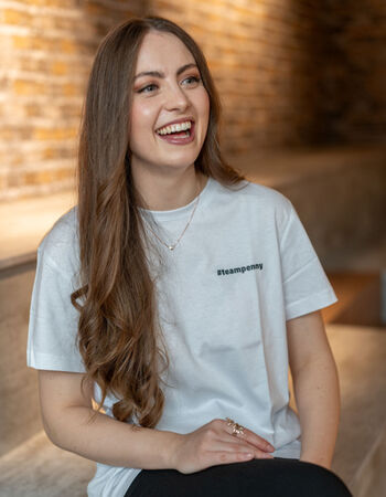 #teampenny T-Shirt weiß Miniaturansicht