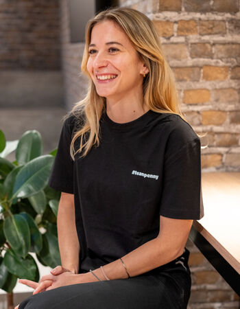 #teampenny T-Shirt schwarz Miniaturansicht