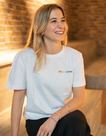 #teambunt T-Shirt weiß Miniaturansicht