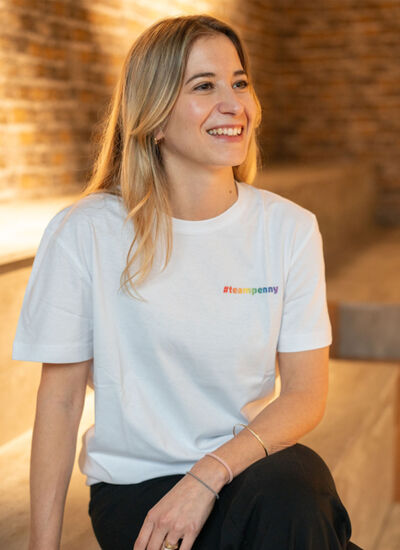 #teambunt T-Shirt weiß Miniaturansicht